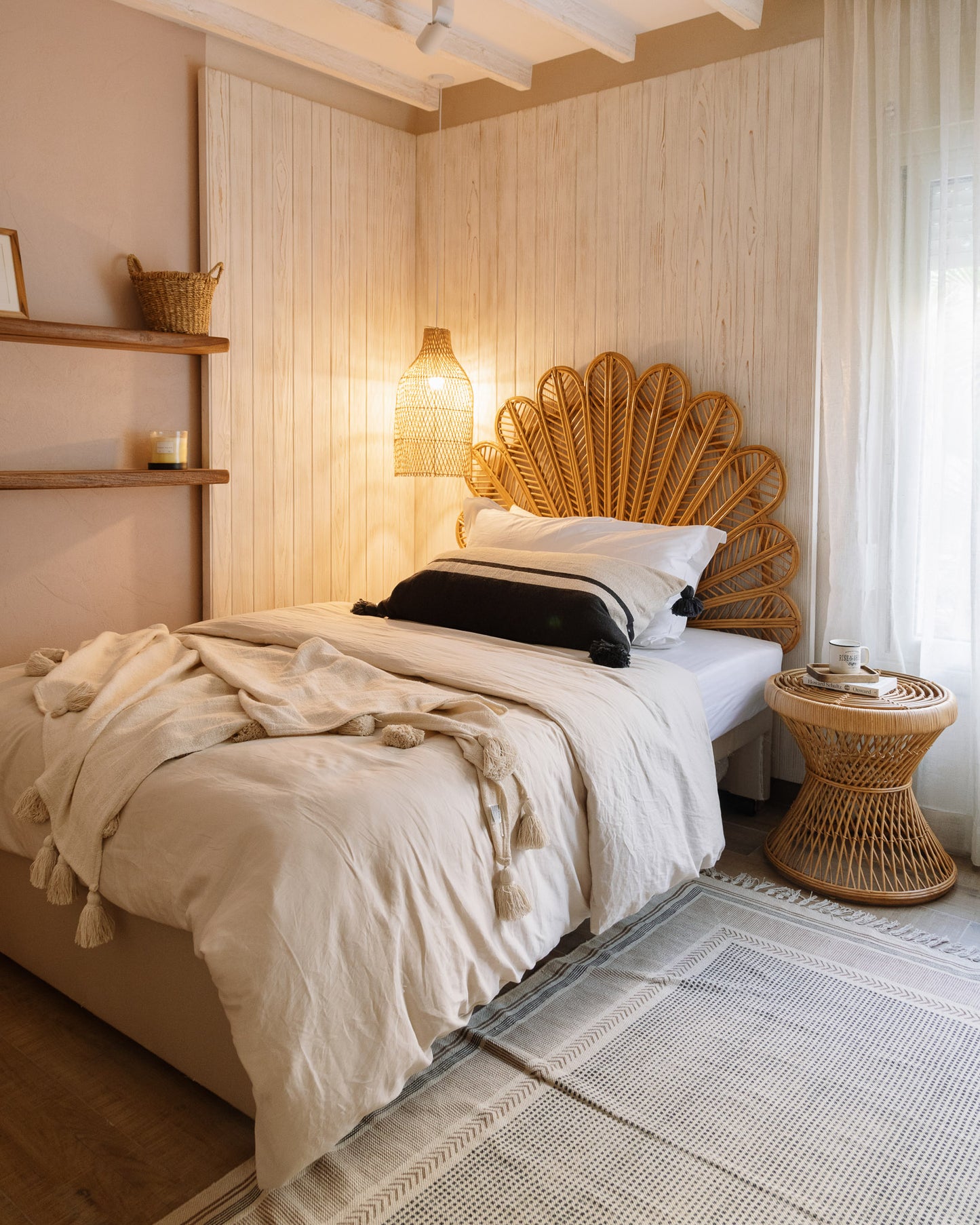 Sunflower headboard
